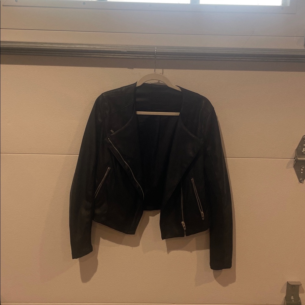 Blank NYC Black Leather Jacket